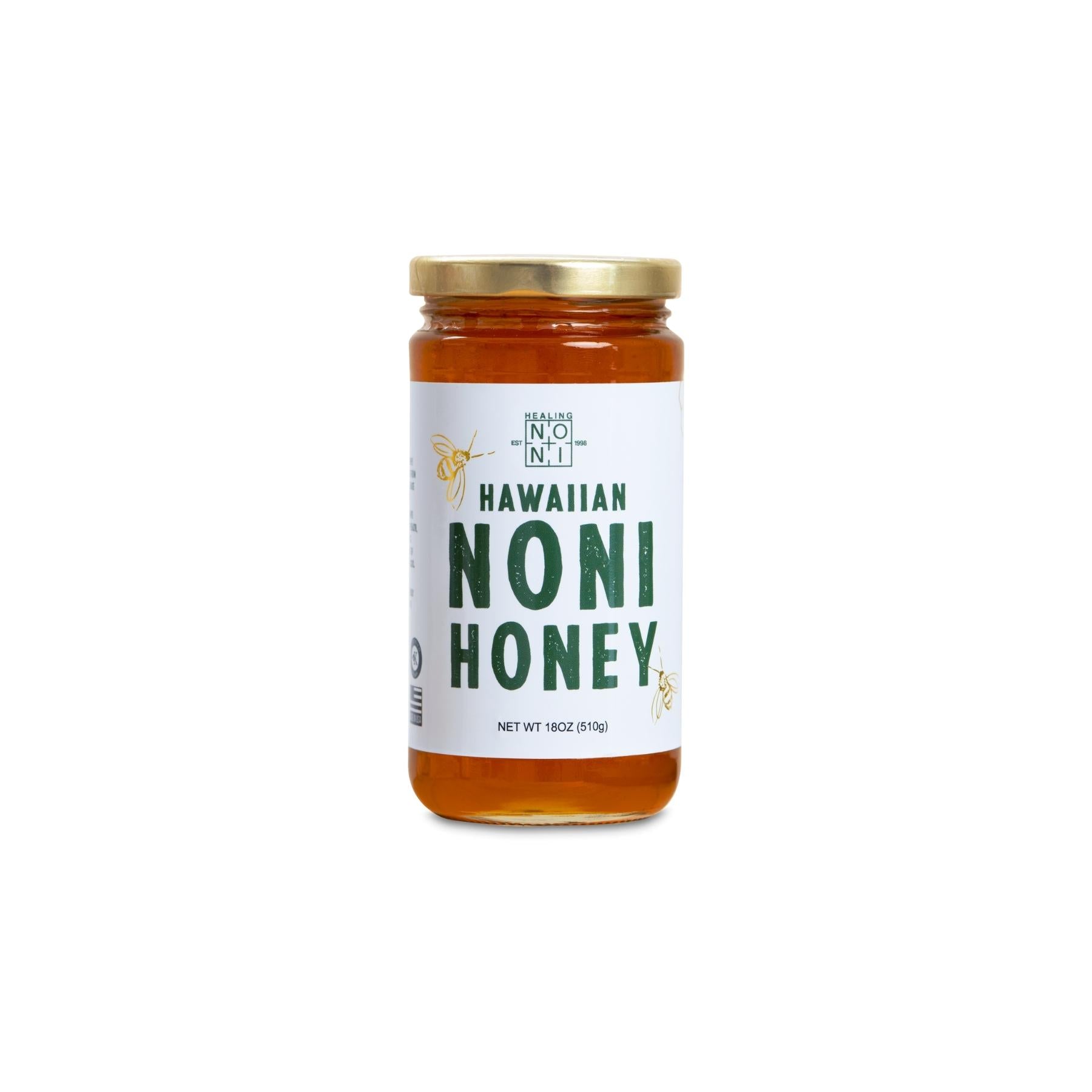 Hawaiian Noni Honey 18oz – HEALING NONI