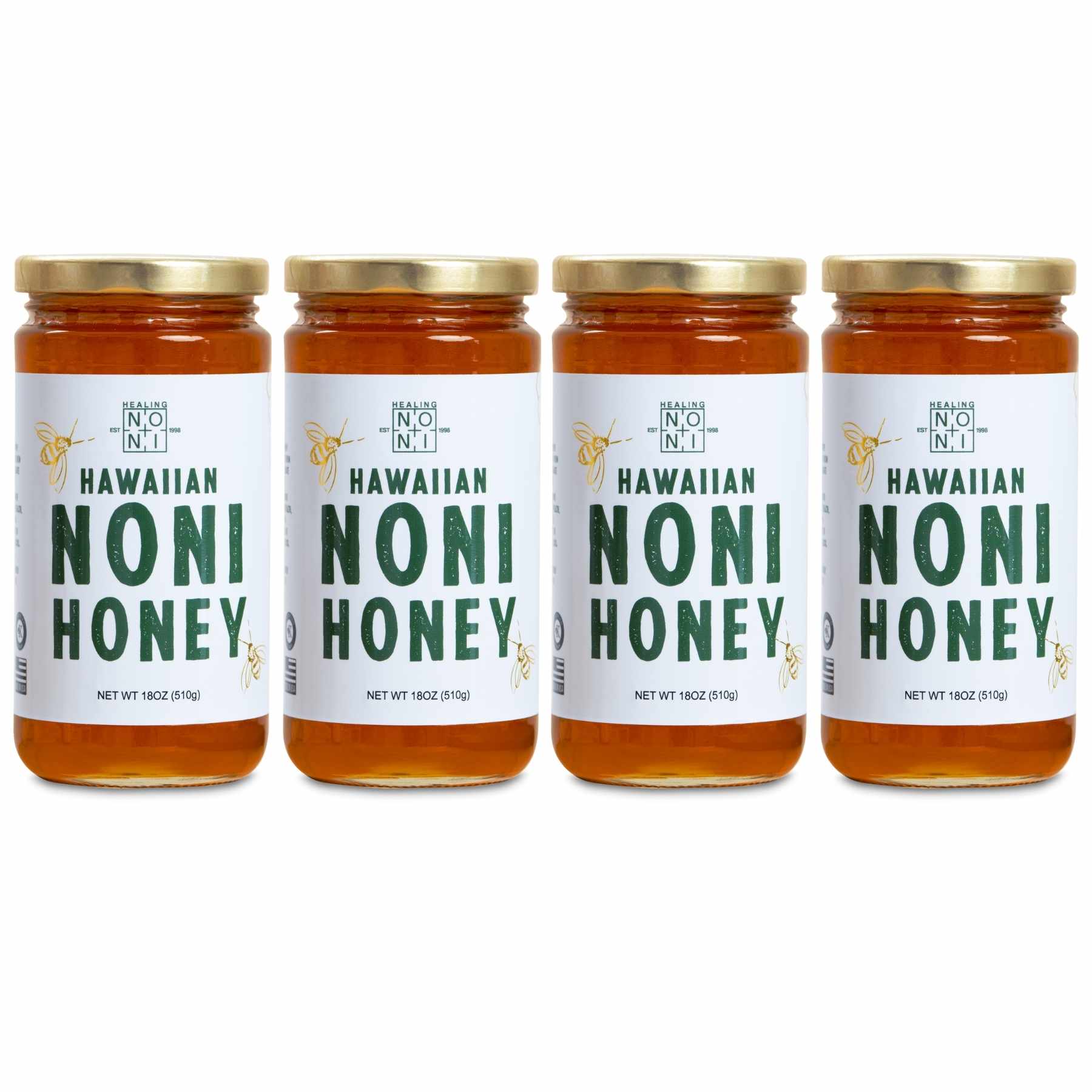 Hawaiian Noni Honey 18oz – HEALING NONI