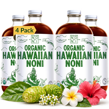 Jugo de noni 100 % puro, original añejado, certificado orgánico por el USDA